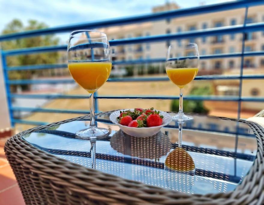 Apartamento Acogedor Piso Con Terraza Y Parking! Benalmádena Exterior foto
